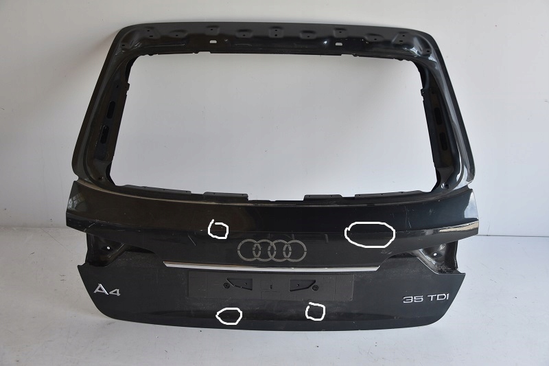 фото №1, Audi a4 8w kombi крышка багажника задняя