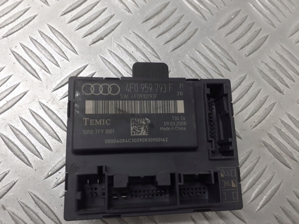 фото №3, Модуль дверь левый перед audi a6 c6 allroad 3.0 tdi 4f0959793f