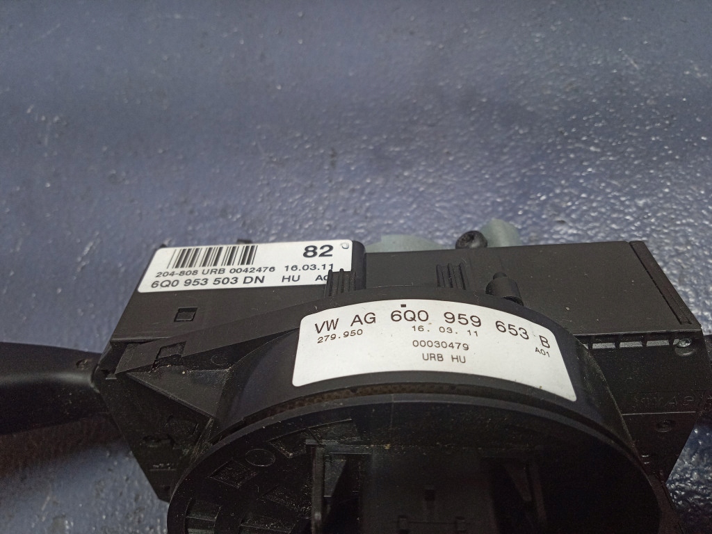 фото №7, Skoda fabia ii 5j переключатель комбинированный лента 6q0953503dn