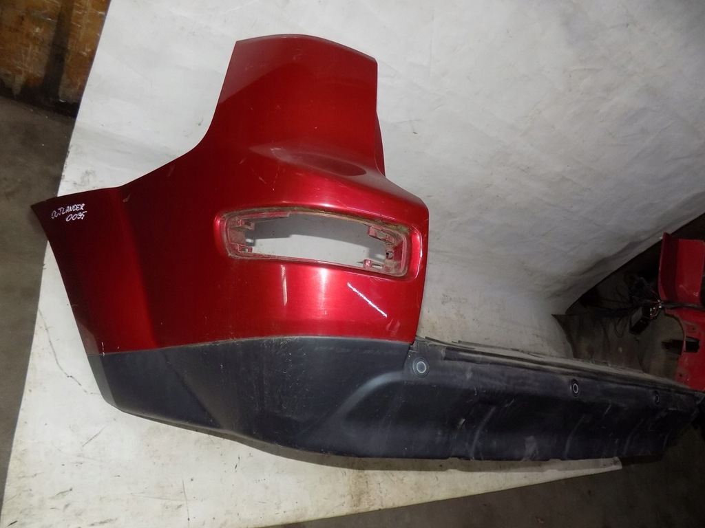 фото №7, Mitsubish outlander ii p26 бампер задняя