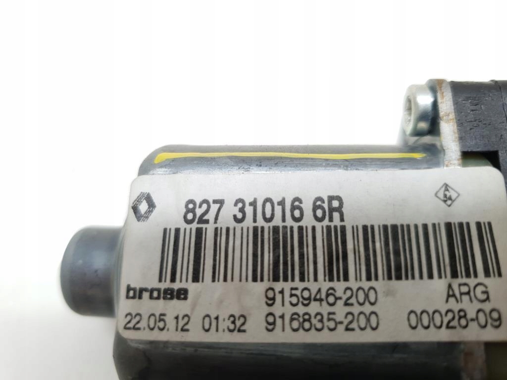 фото №3, Моторчик окон левый задняя renault grand scenic iii