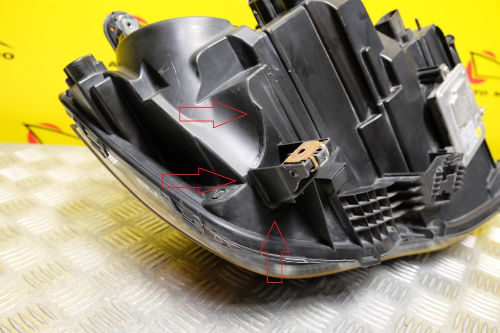 фото №14, Mercedes glk x204 lift 2012- фара лампа ксенон з led ліва usa