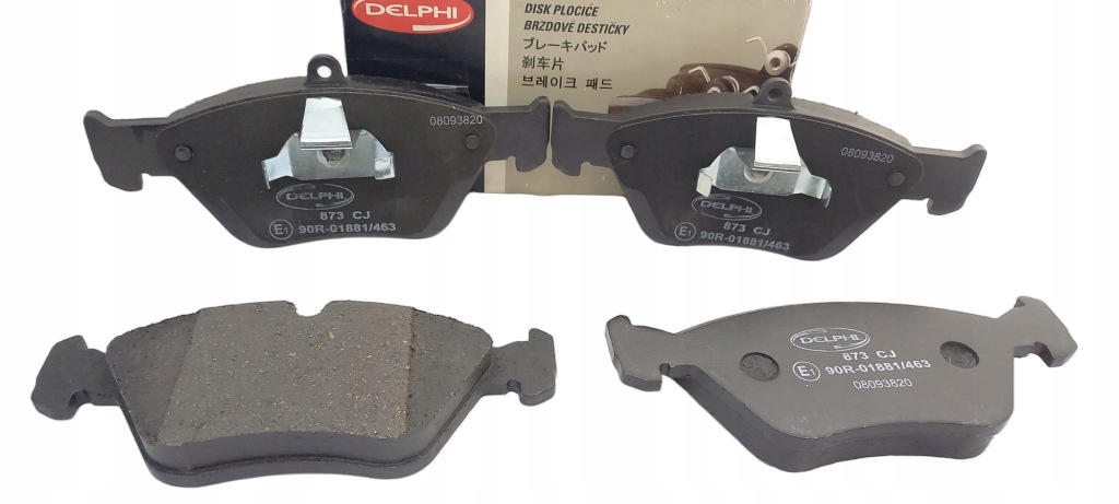 фото №1, Гальмівні колодки гальмівні osi перед delphi opel calibra omega b vectra a saab 900 ii