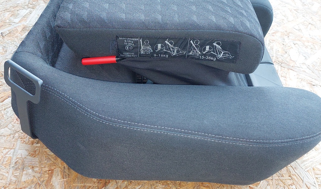 фото №10, Mercedes w211 kombi classic сиденье сиденье задняя isofix foteliki dla dzieci