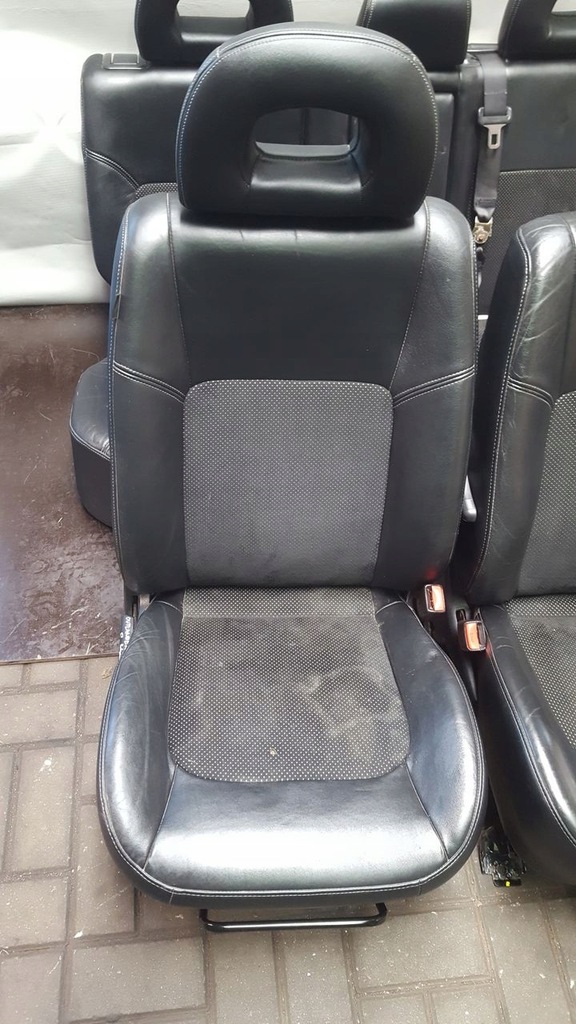 фото №12, Сиденья обшивки кожа комплект mitsubishi outlander i