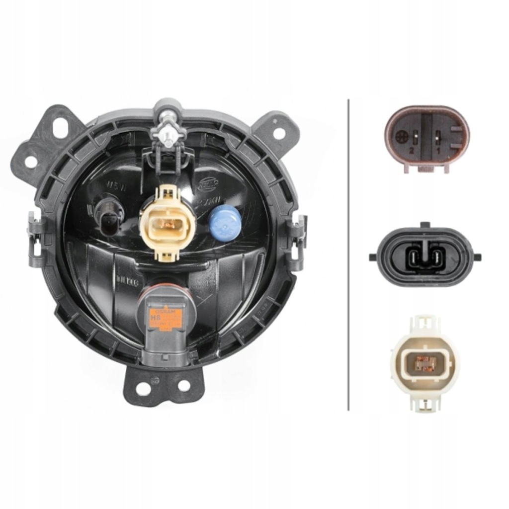 Mini countryman f60 16-19 фара противотуманная перед r Оригинал