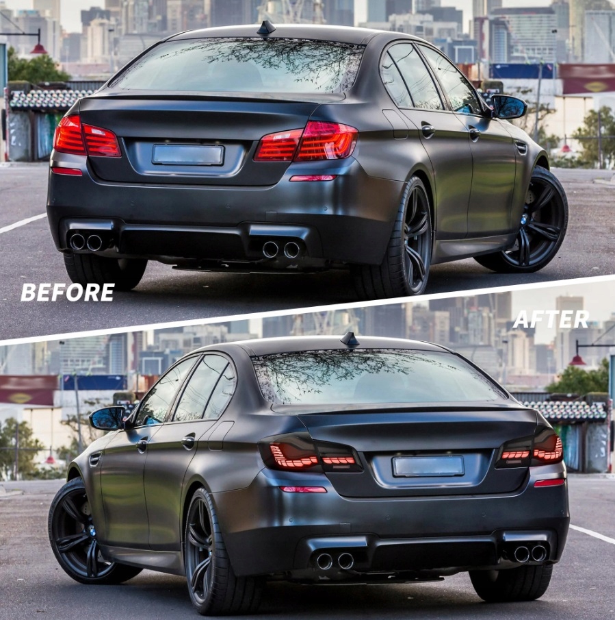 фото №12, Лампы задняя ne kpl vland full led neon oled тюнинг bmw 5 f10 09- lci fl 13-17