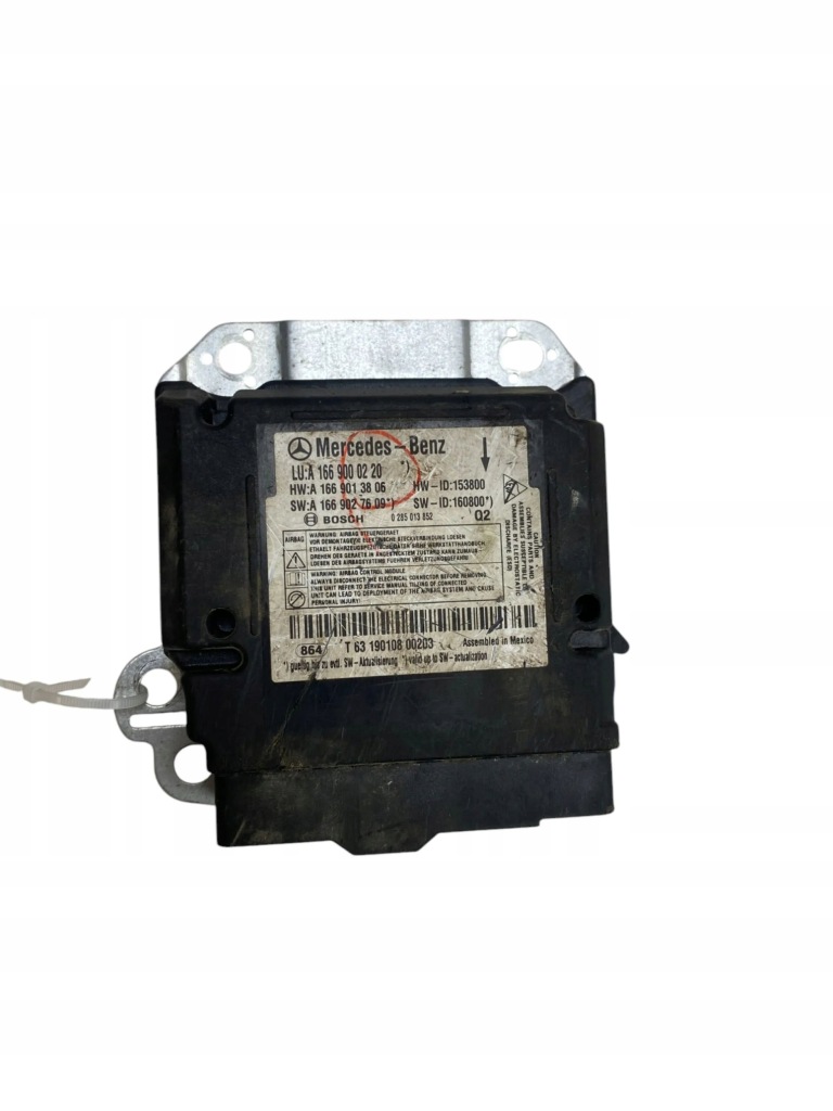 Купити Mercedes-benz gls x166 2019 блок керування / модуль подушка безпеки