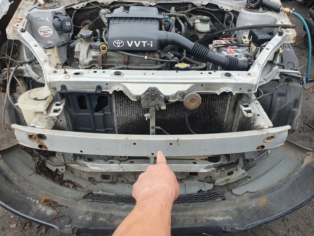 фото №7, Колонка замок зажигания ключ toyota yaris i 1.0 vv