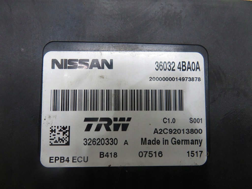 фото №5, Модуль тормоза nissan x-trail iii t32 360324ba0a