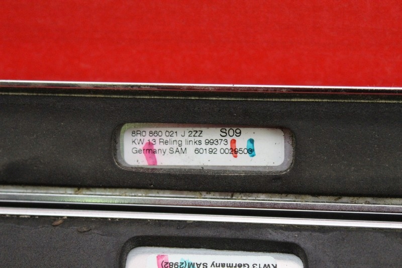 фото №14, Рейлинг рейлинги кровельные комплект хром 8r0860021j audi q5 8r 08-12