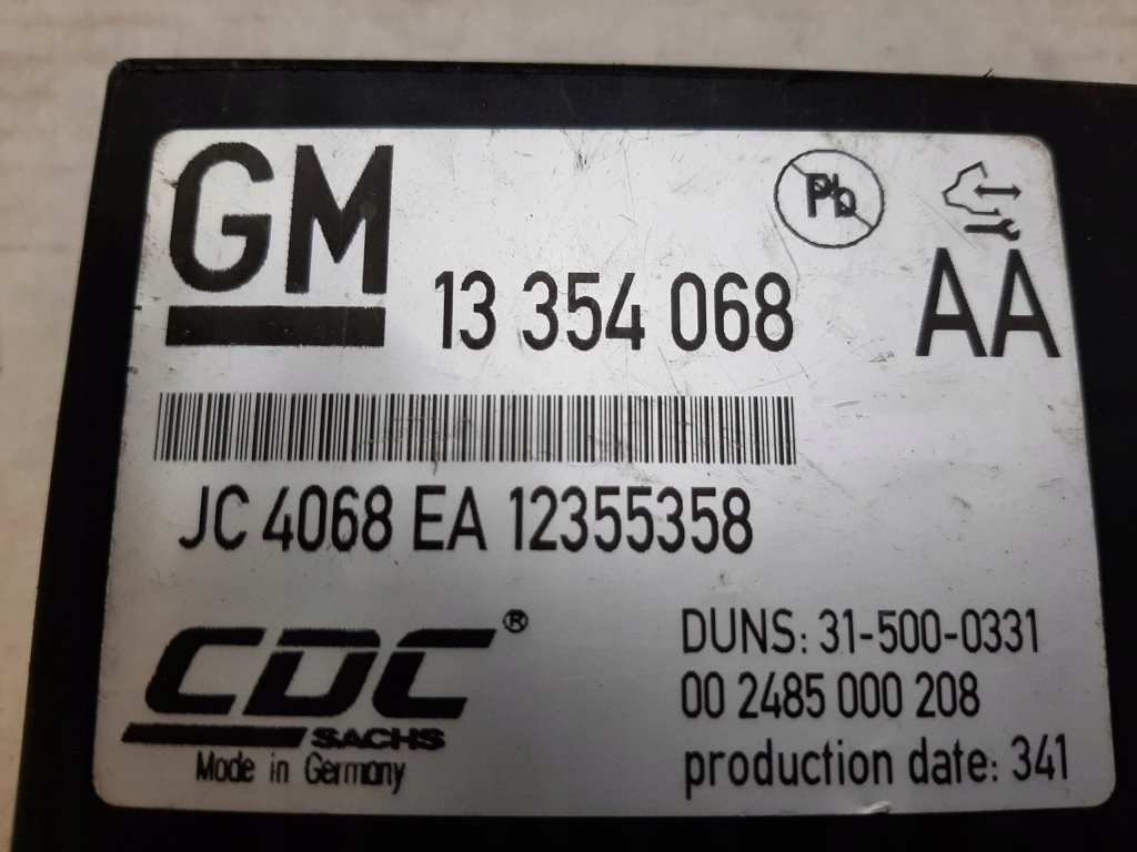 фото №3, Opel insignia модуль підвіска 13354068