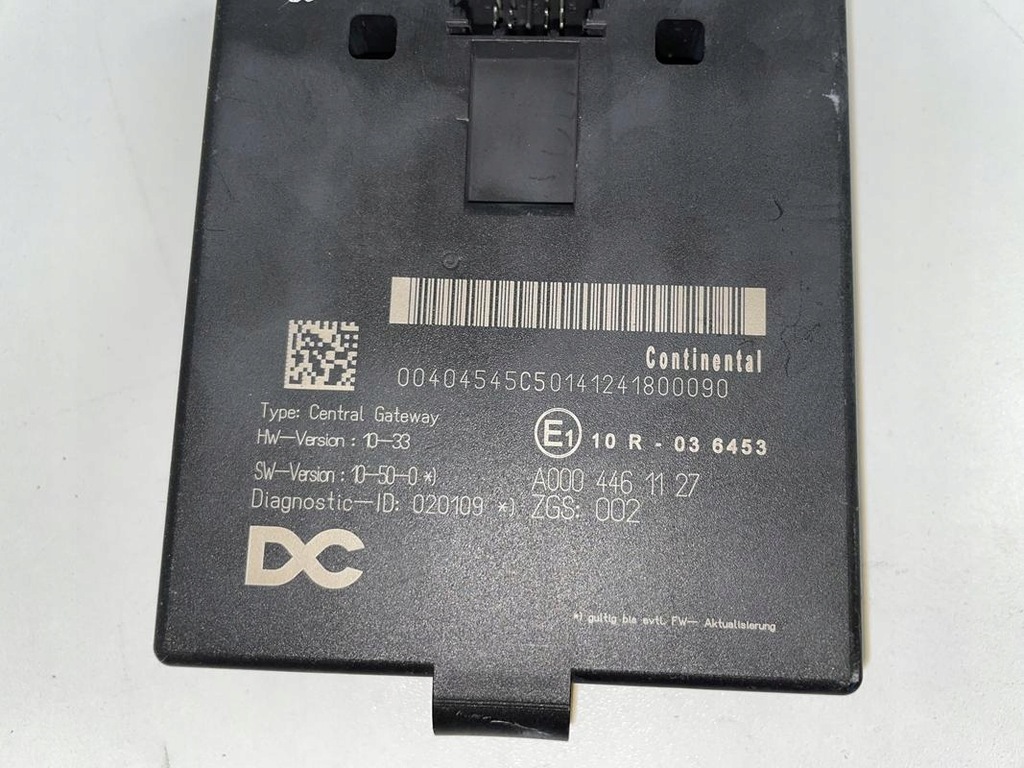 фото №2, Mercedes actros mp4 блок управления zgs a0004461127