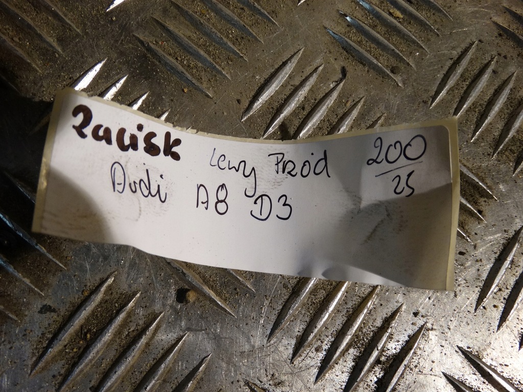 фото №4, Супорт гальмівний лівий перед audi a8 d3 1