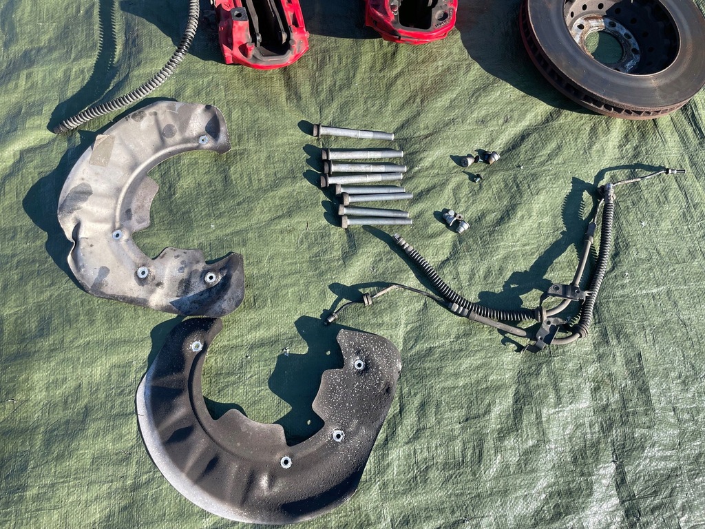 фото №12, Porsche cayenne 7p5 3.6 gts набір swap супорти гальмівні диски 390mm