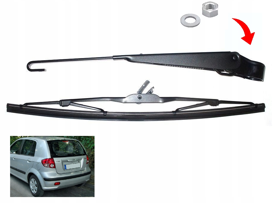 фото №1, Рычаг дворник na задняя hyundai getz od 2002 r.