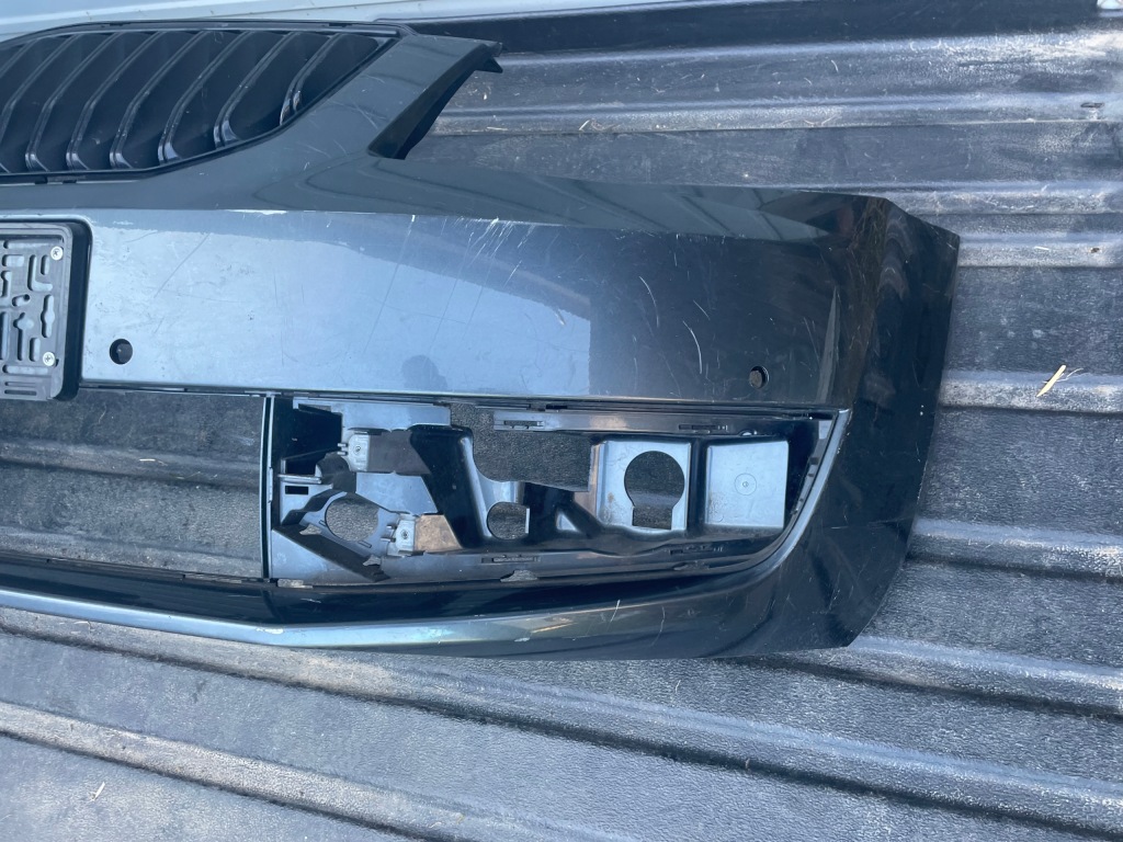 фото №14, Бампер перед решётка радиатора skoda octavia 3 iii lift передний решётка радиатора pdc 5e0807221