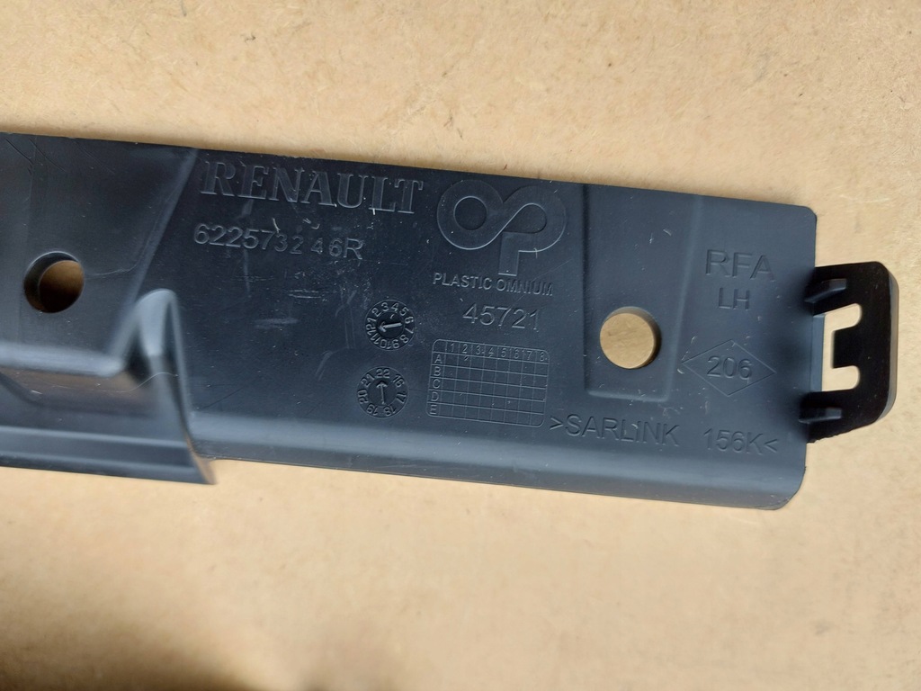 фото №5, Пластик захист підкрилок renault scenic iv 16-