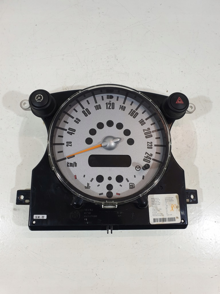 фото №1, Лічильник приладова панель 67379411 mini cooper one r50 r53 eu 1.4d