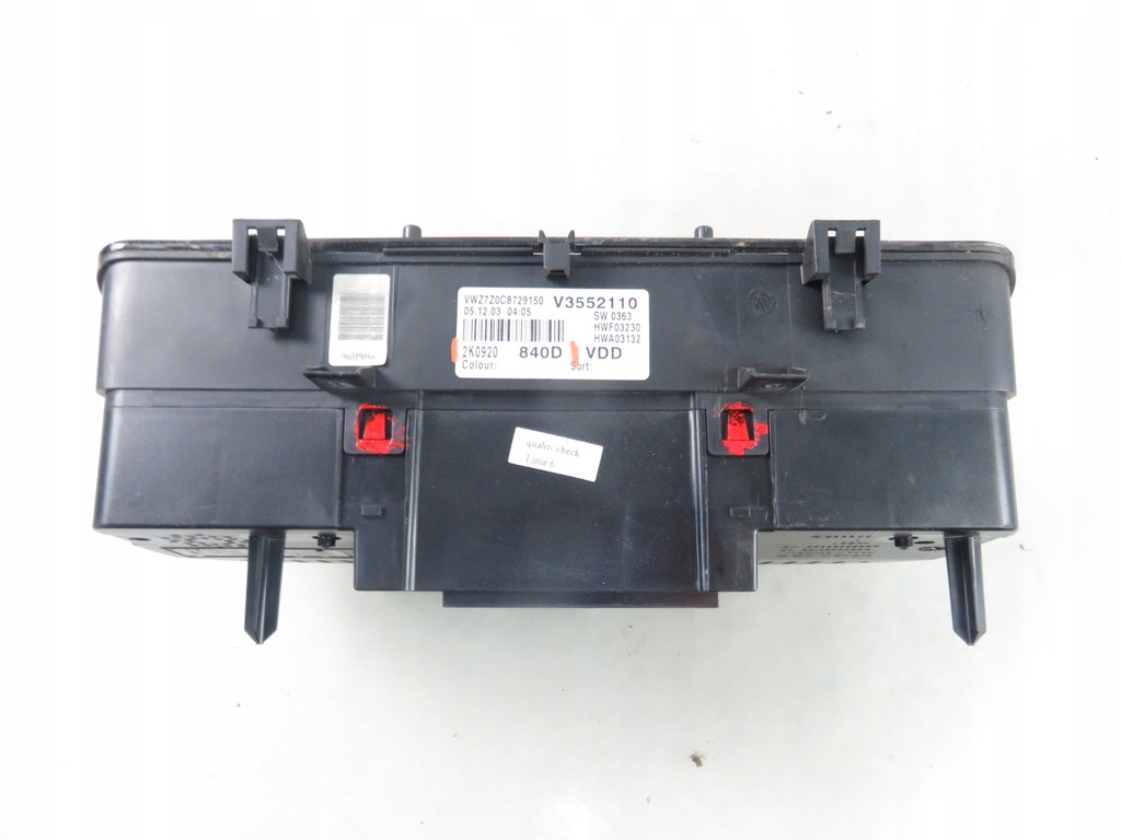 фото №7, Счетчик vw caddy iii 1.4 2k0920840d