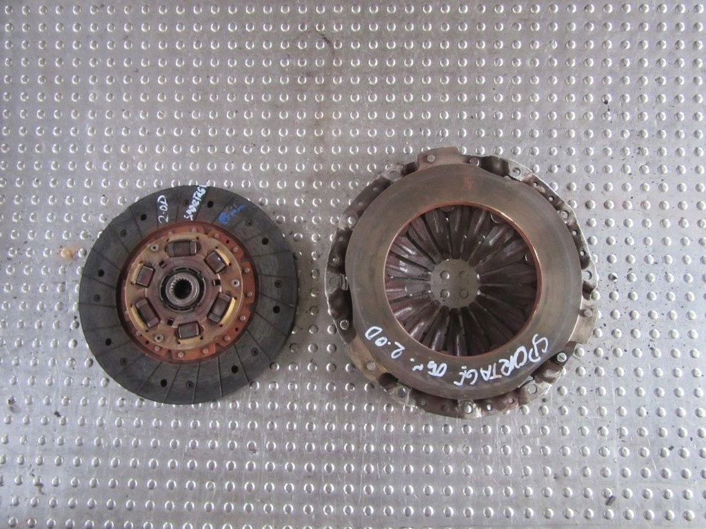 фото №1, Sportage ii 2.0d 05 зчеплення притиск диск 8mm kpl