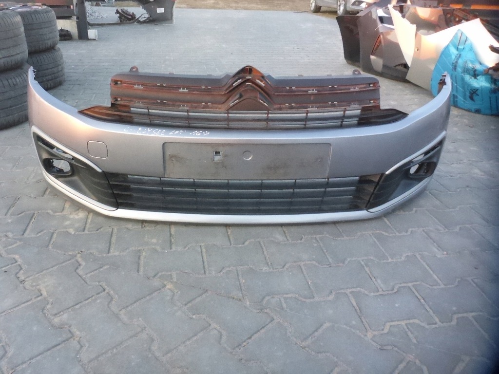 фото №1, Citroen c-elysee lift 16- бампер передний перед оригинал