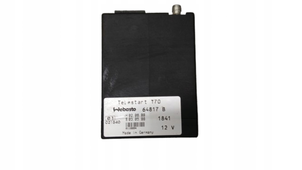 фото №1, Модуль webasto vw golf iv 1.9tdi 97-06r 3d 64817b