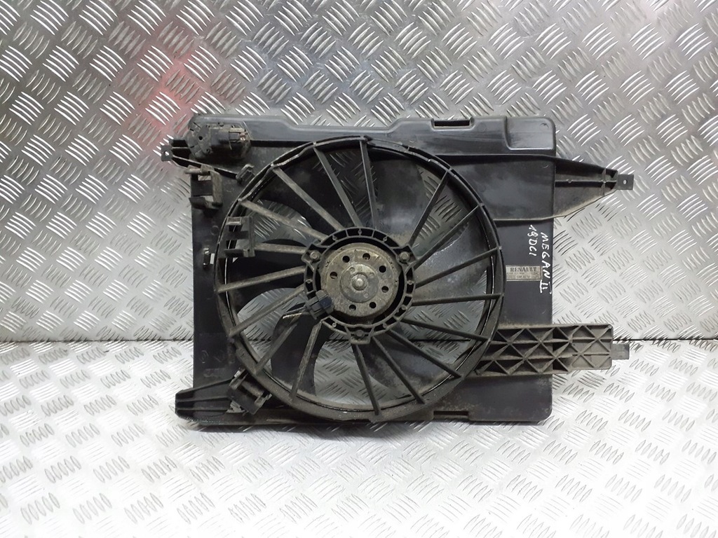 фото №3, Вентилятор радиатора renault megane ii 1.9 dci