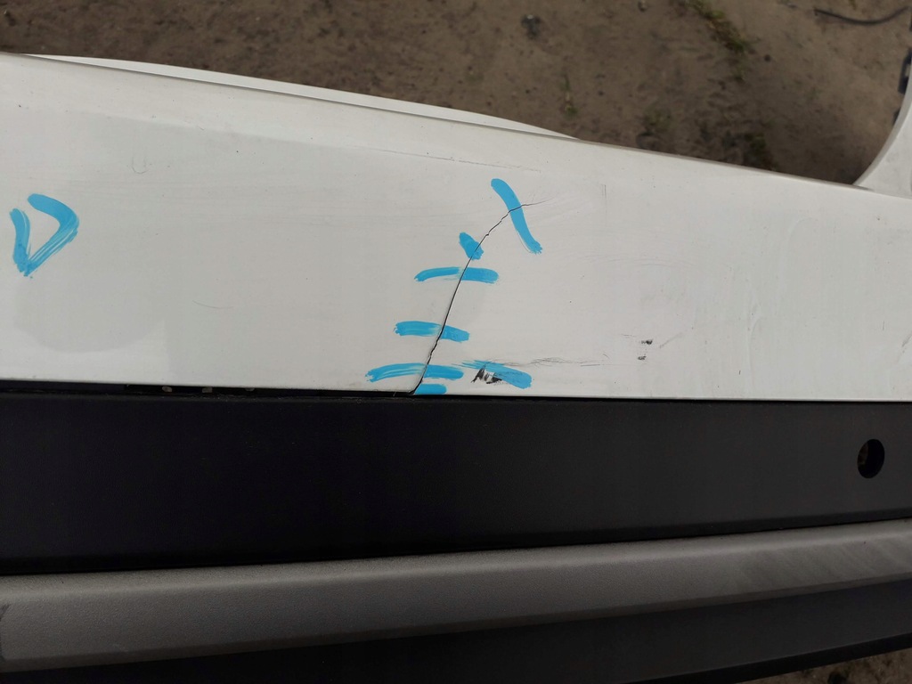 фото №5, Бампер задняя renault grand scenic iv na 6 pdc 15-