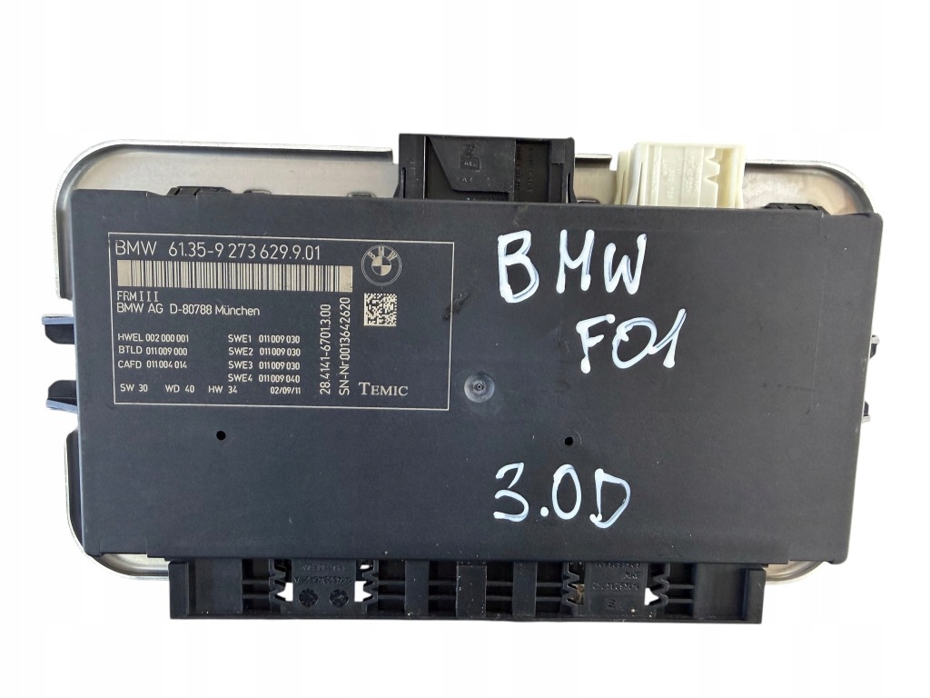 Купить Модуль света bmw f01 9273629