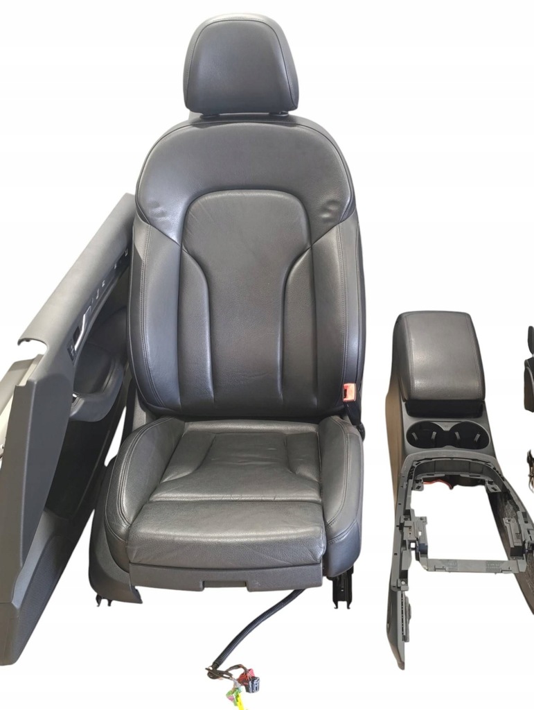 фото №7, Audi q5 sq5 2013 комплект сидіння / заднє сидіння / обшивки / комплект