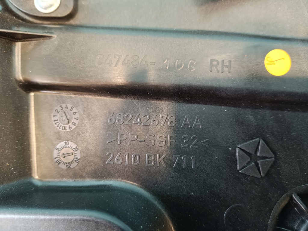 фото №15, Jeep compass 2 ii 2.4 pb 2020 r модуль моторчик механізм скло правий перед