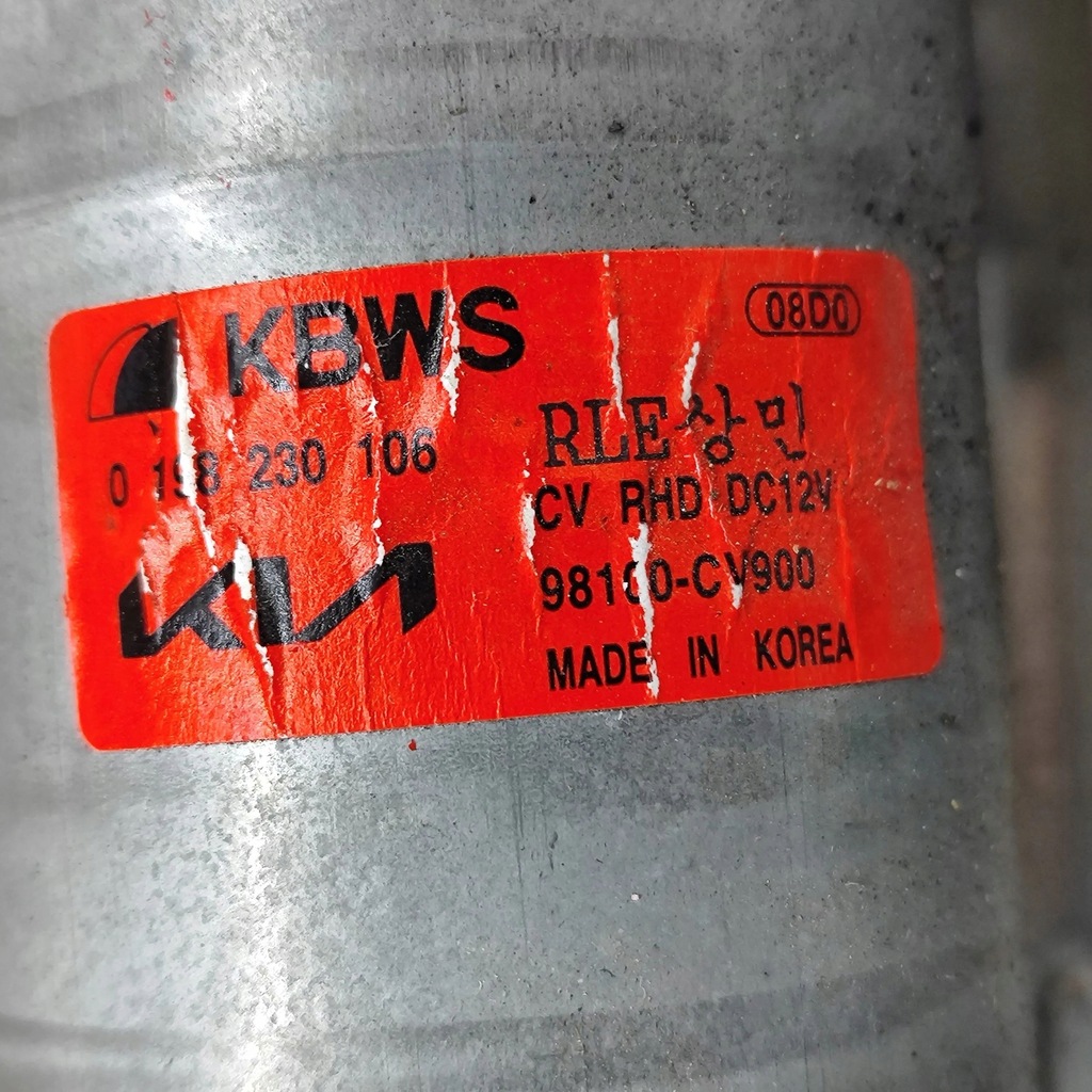 фото №6, Kia ev6 2023 механизм i моторчик дворник стекло передней / лобовое