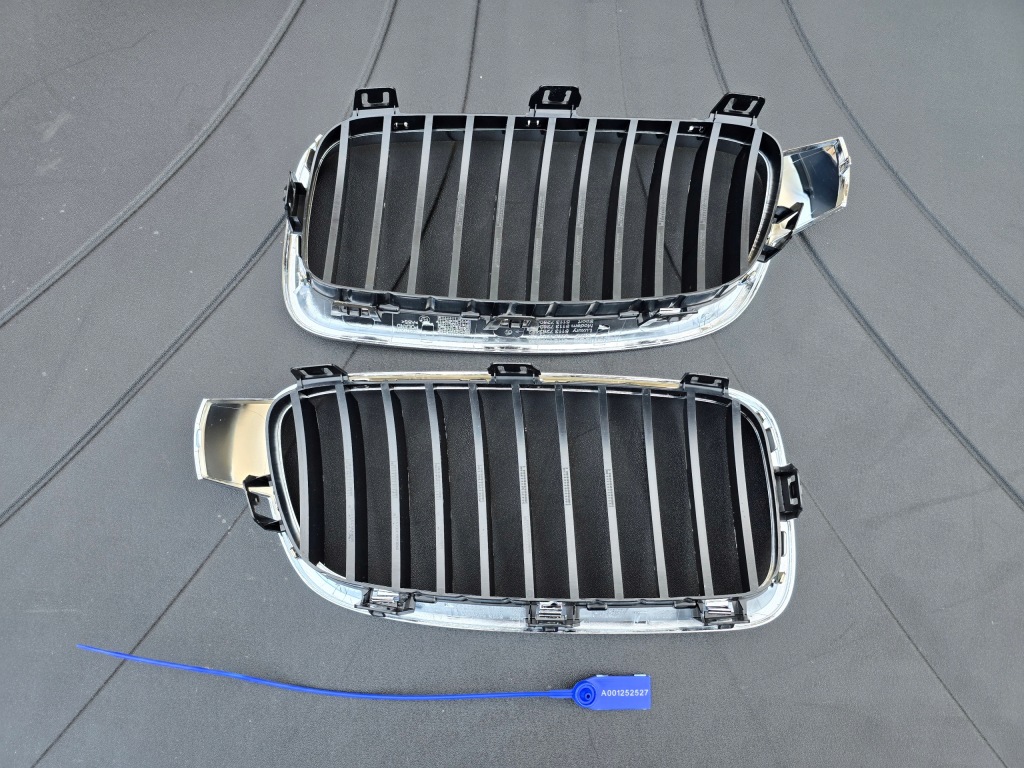 Решітка радіатора решітка радіатора бампера bmw 3 f30 f31 хром nowe ! org Зі Шроту