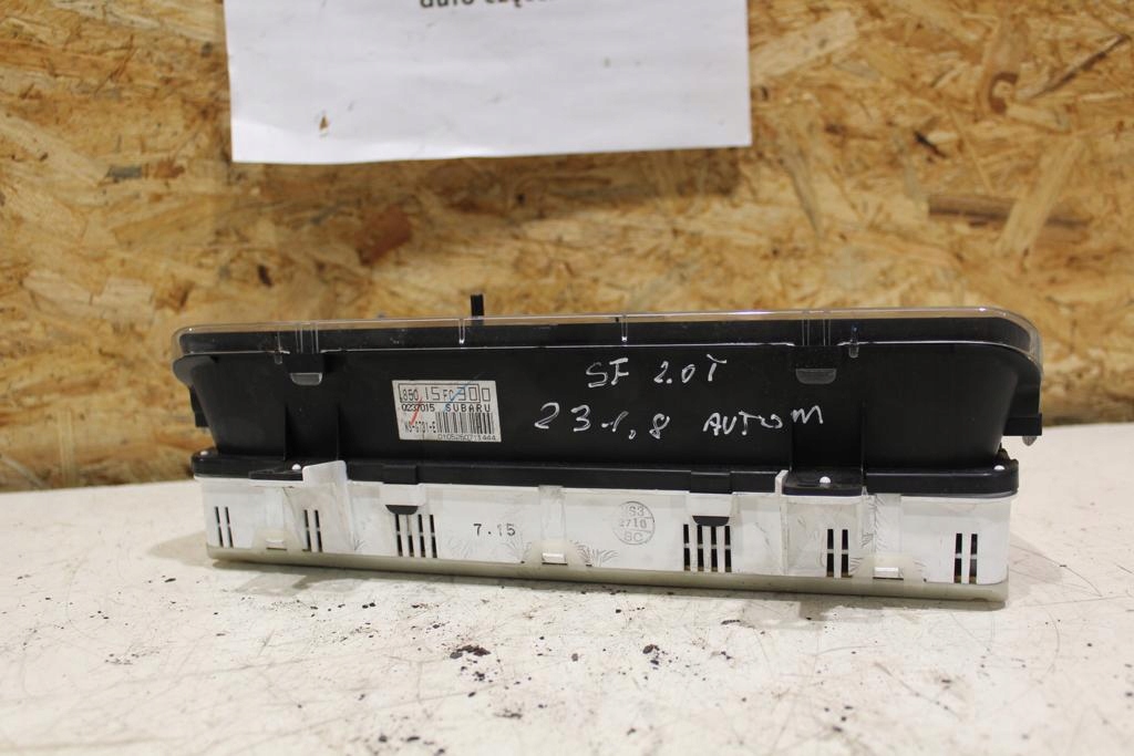 фото №7, Счетчик subaru forester i sf 2.0t автоматическая коробка передач 85015fc300