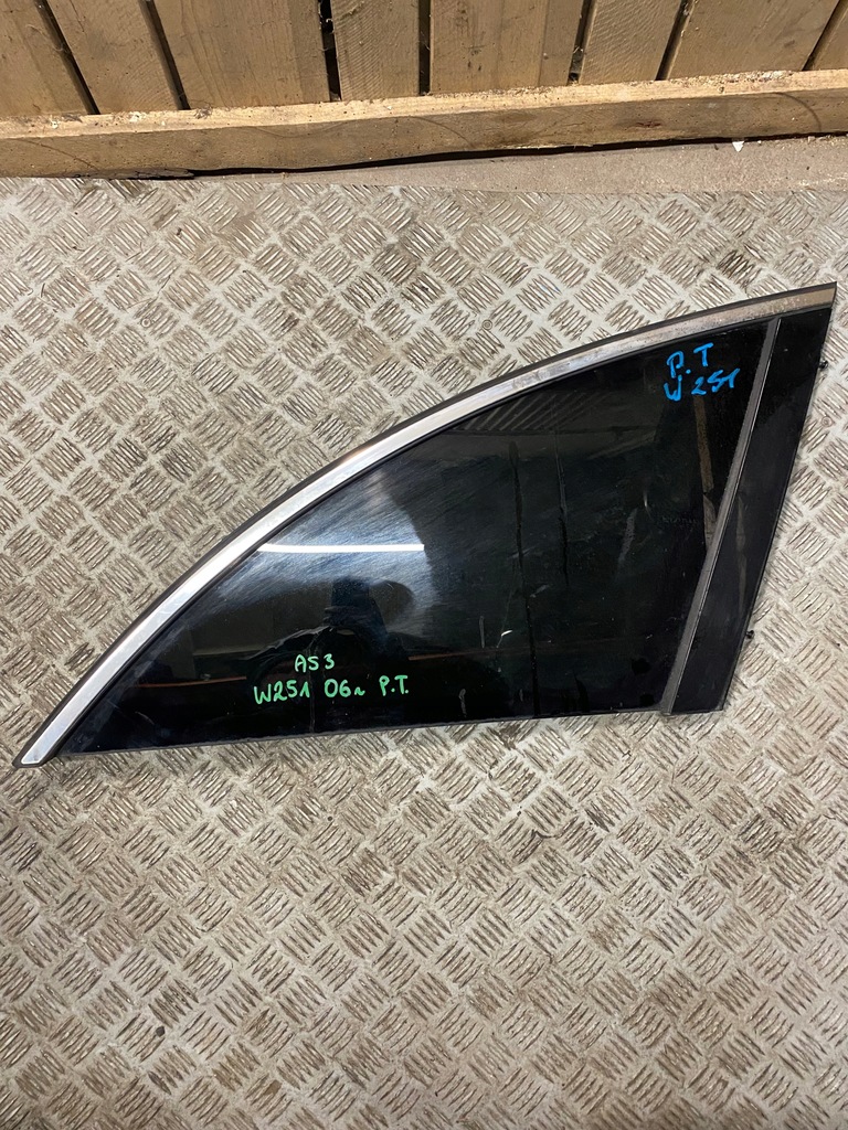 фото №1, Скло кузовна правий задня mercedes w251 r-klasa 06r. as3