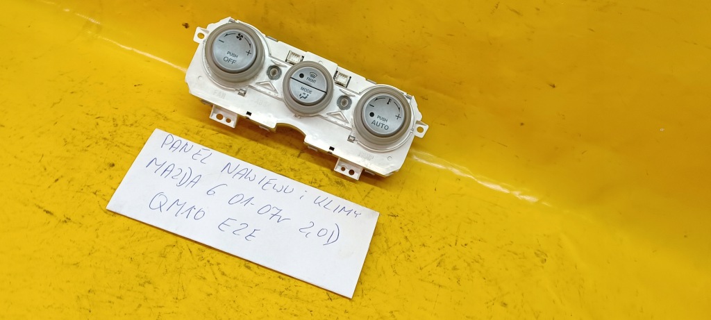 фото №4, Панель обдув i кондиціонер mazda 6 01-06r qm10e2e
