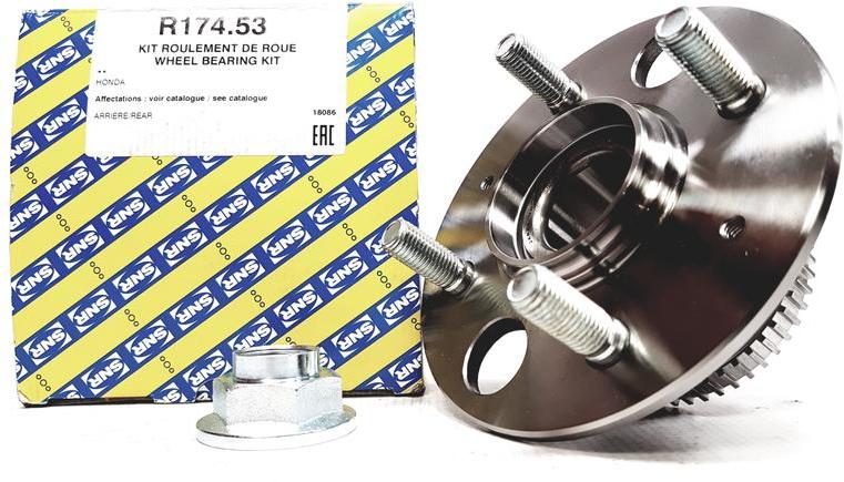 фото №1, Snr подшипник ступица задняя honda civic vii тормозные диски