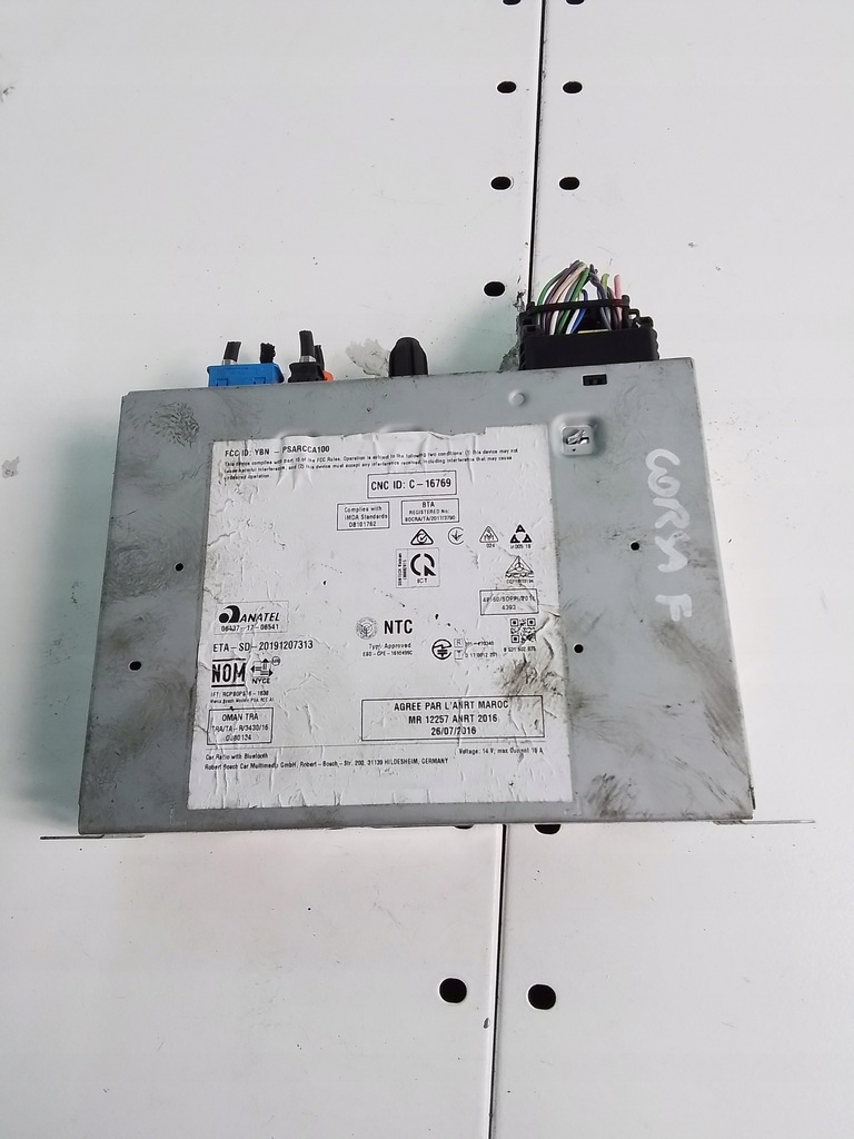 фото №4, L640 радіо навігація opel corsa f 9833500080