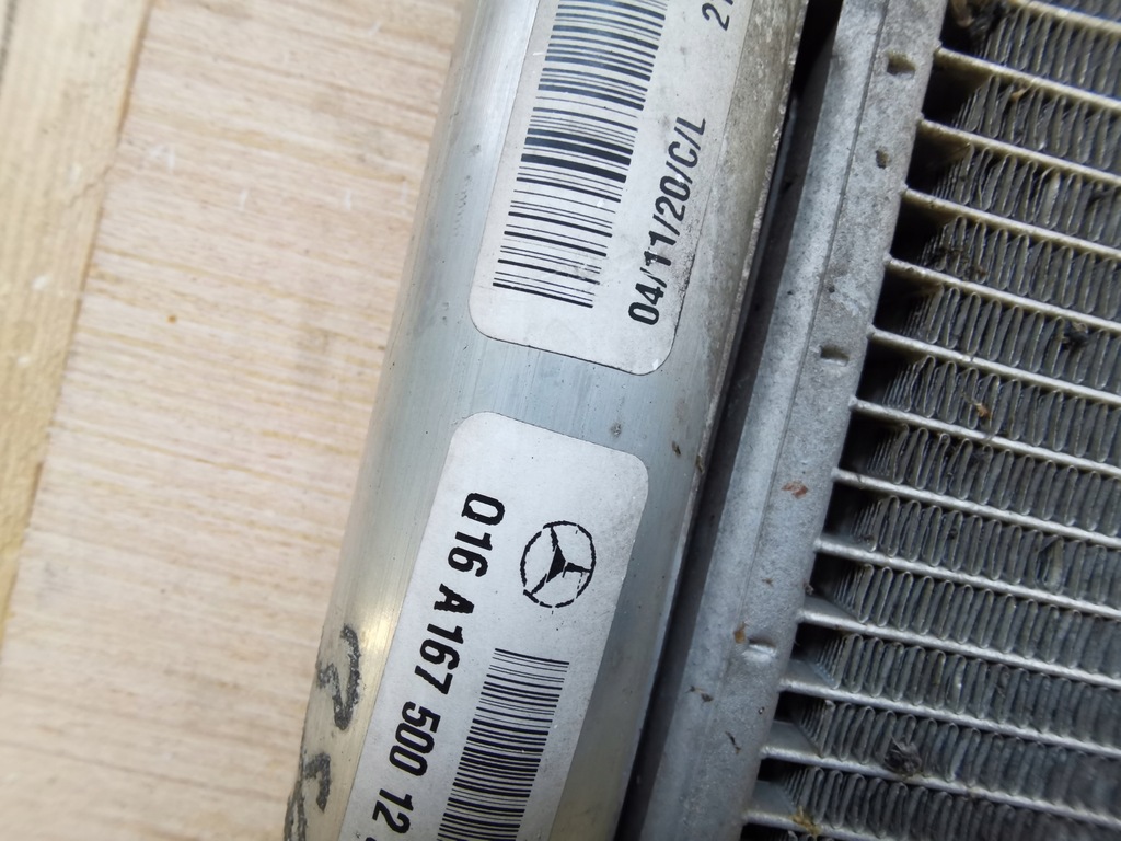 фото №15, Mercedes gle w167 дизель - радиатор кондиционера