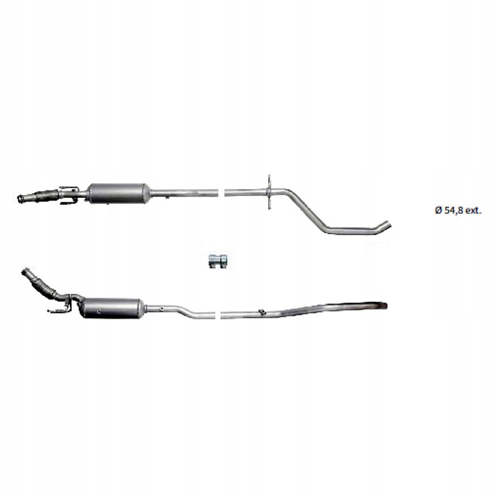 фото №1, Фильтр частиц твердых dpf - citroen c5 peugeot 407 508 - 2.0hdi 1997 ccm