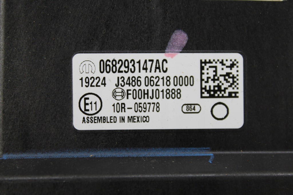 фото №10, Chrysler pacifica 17- модуль підвіска 068293147ac