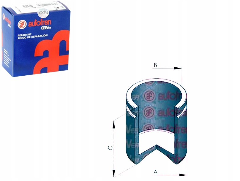 фото №1, Autofren поршень тормозной mitsubishi перед l200 2