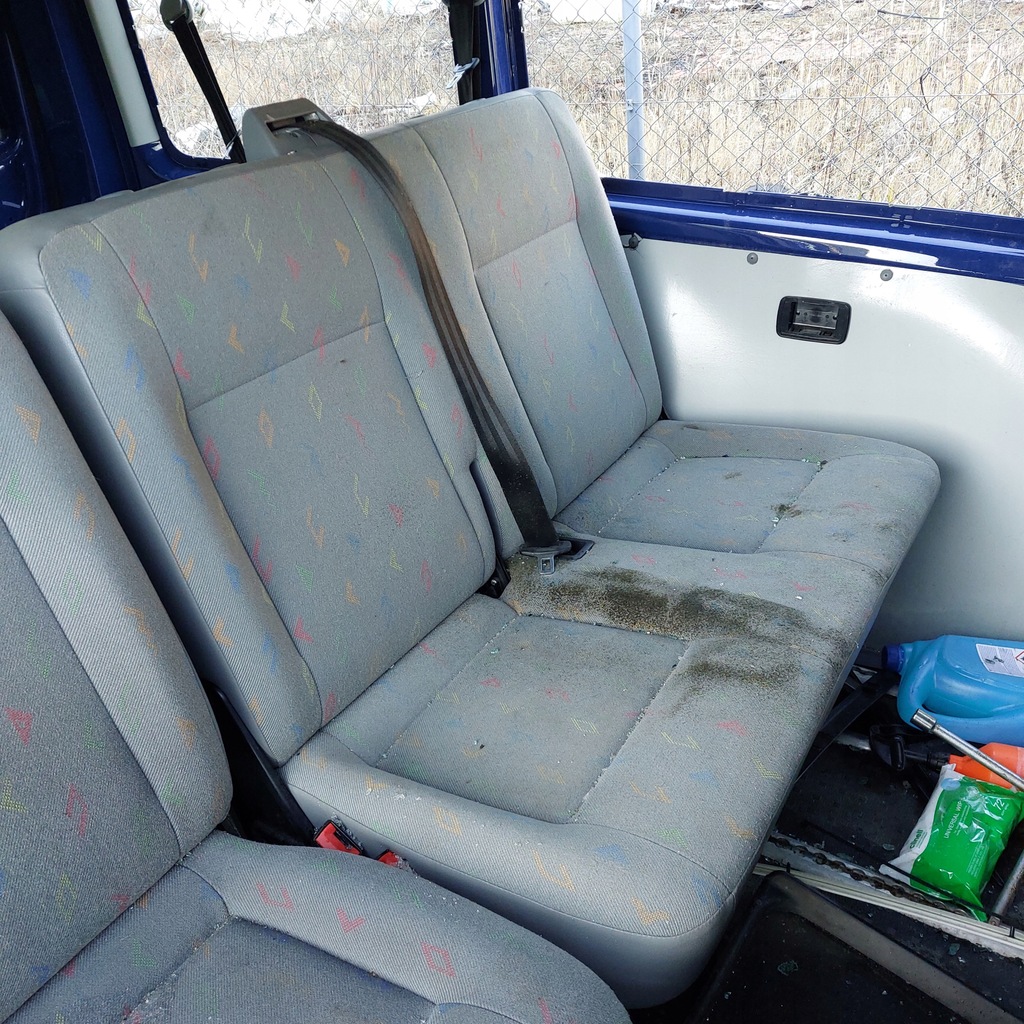 фото №1, Volkswagen t5 сиденье заднее сиденье задняя двойной