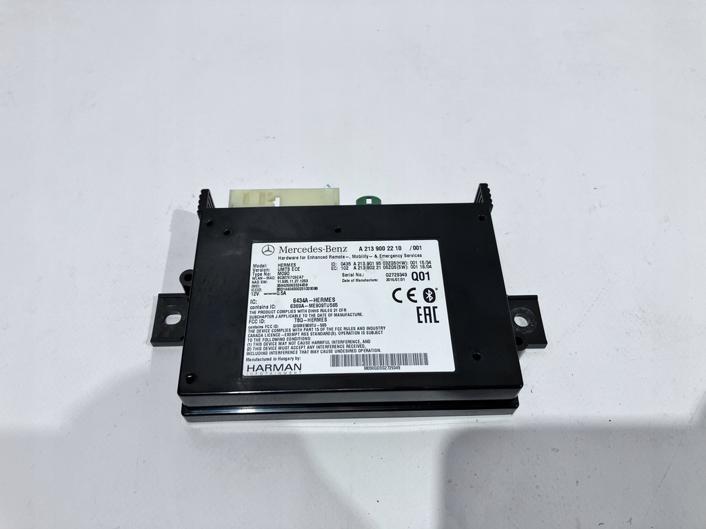 фото №1, Модуль блок керування telematic mercedes a klasa w176 li