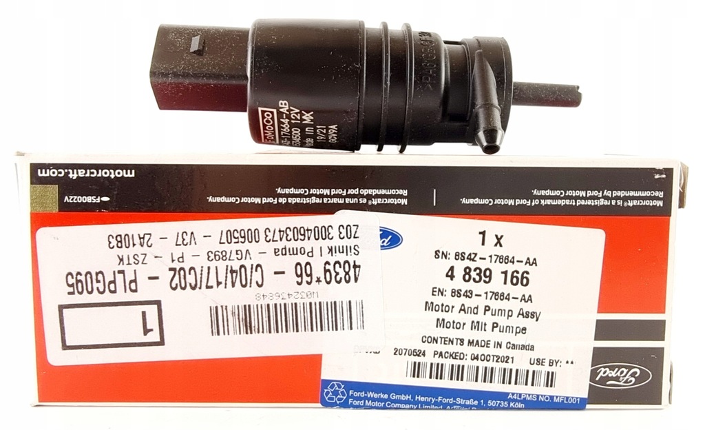 фото №13, Помпа бака омывателя ford mustang 2015-