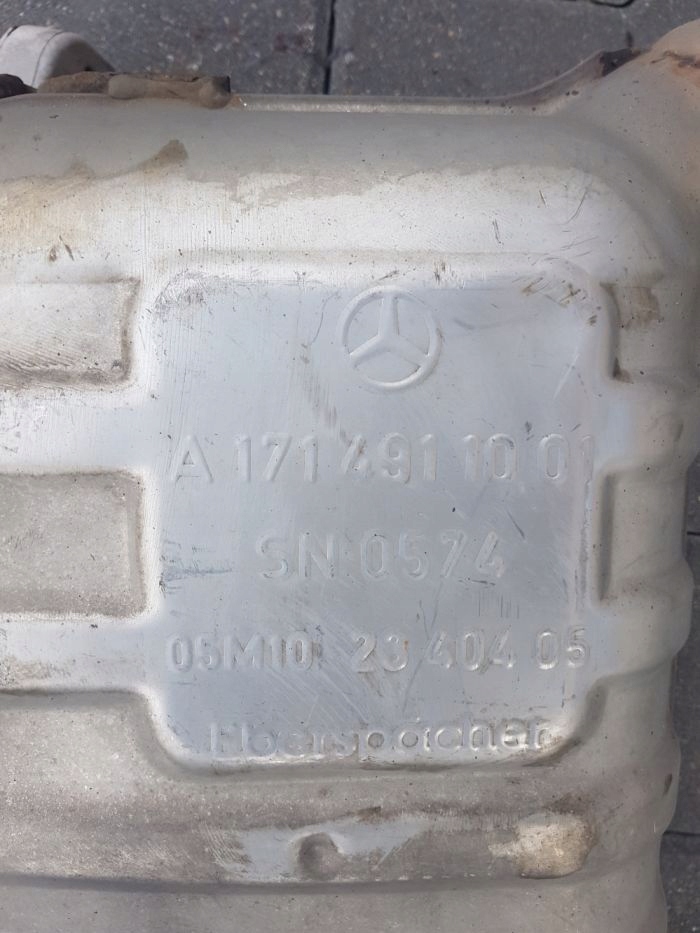 фото №9, Mercedes slk w171 lift гаситель выхлоп насадки глушителя 09r