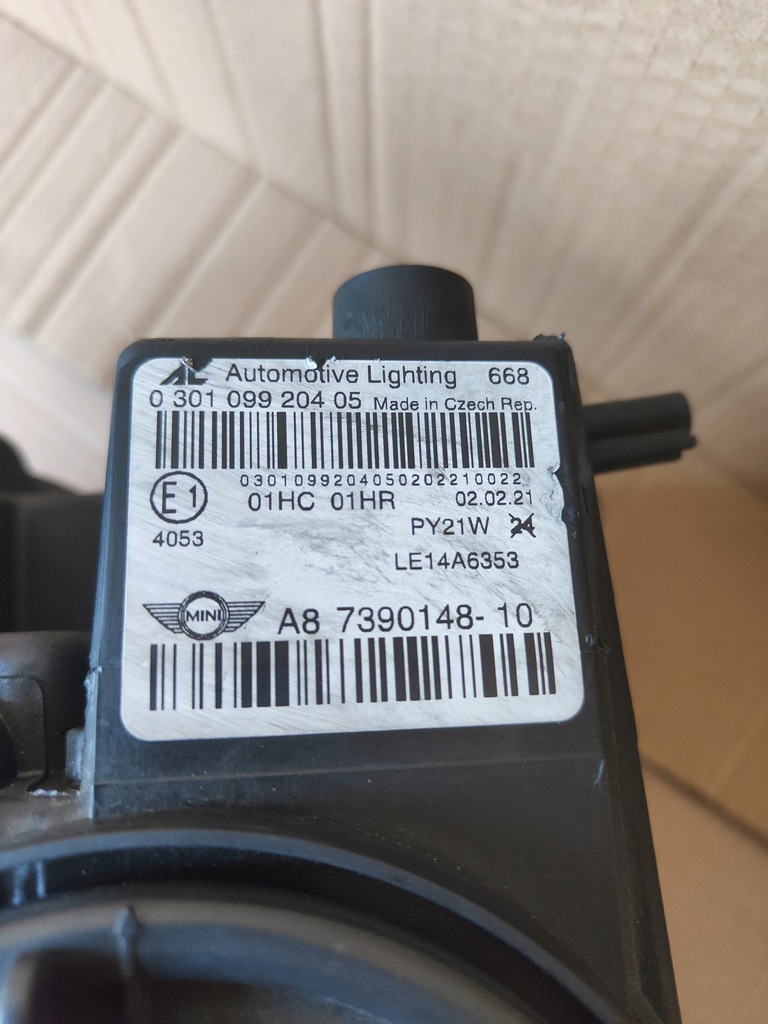 фото №5, Mini f60 countryman лампа правий перед 7390148