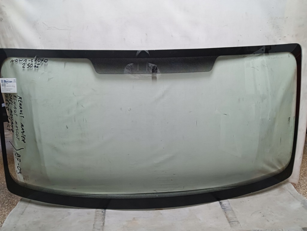 фото №1, Скло передня renault master/ mascot/ opel movano/ iveco daily 1997-2009
