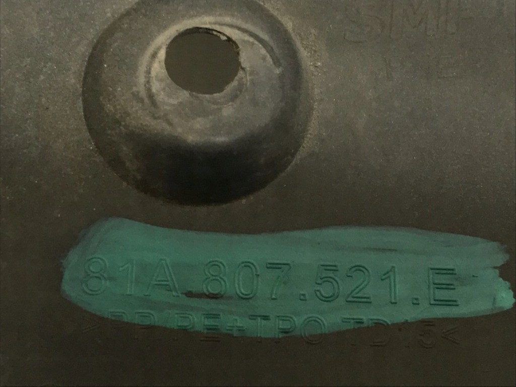 фото №10, Audi q2 спойлер диффузор бампер задняя 81a807521e